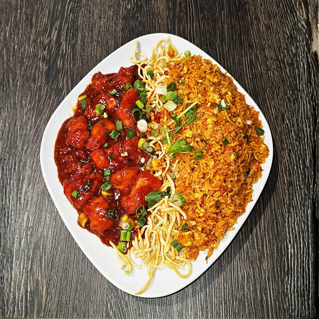 Triple Schezwan Rice